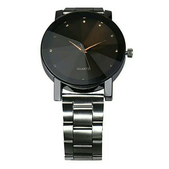 Other - ● 2 / $15 ●  NEW MEN'S STAINLESS STEEL BAND WATCH
